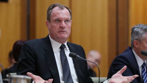 Commissioner of Taxation Chris Jordan appeared before Senate estimates on Tuesday May 30.