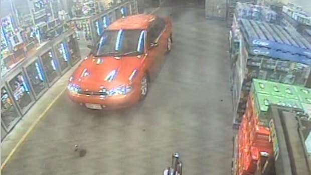 Police are hunting for the owner of this car in relation to the assault at Cockburn Gateway Shopping Centre.