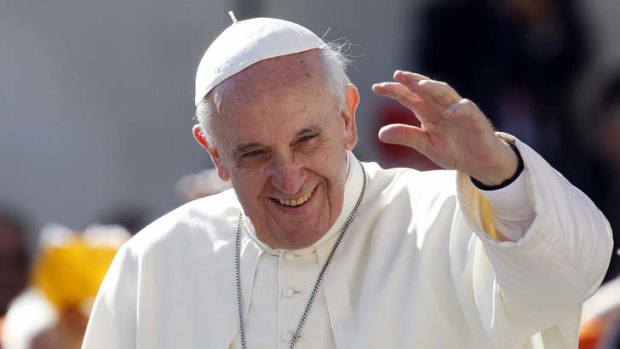 Pope Francis has condemned  "leprosy" in the Vatican and called for a less hierarchical church.
