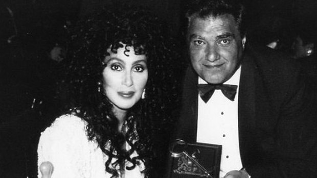 'Embarrassing' ... Cher with Key to the City in Adelaide in 1990.