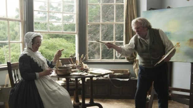 Temperamental: Timothy Spall and Sophia Booth in Mr Turner.