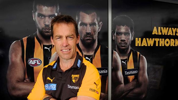 Unfinished business: Alastair Clarkson cannot hide his excitement about next year's opportunities.