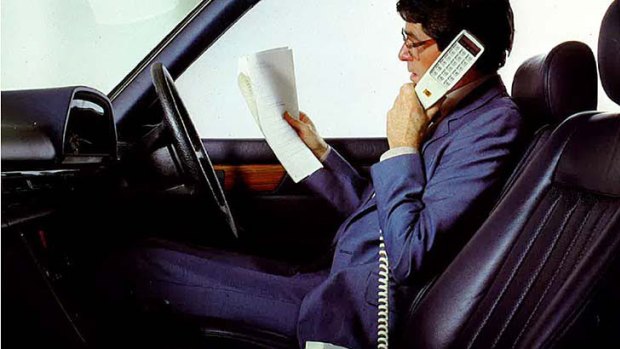Telstra's first mobile phone launched when it was known as Telecom 30 years ago.