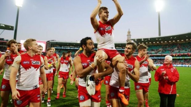 "Playing an occasional game in Canberra is an option we would look at": Swans chairman Andrew Pridham.