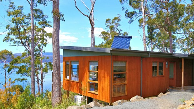 The deluxe spa chalets at Stewarts Bay Lodge.