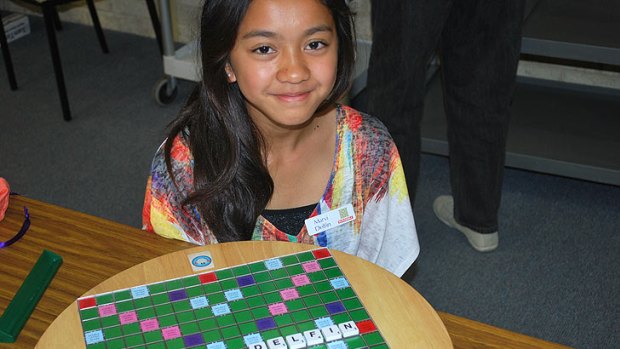 Marvi will juggle more than 8000 letters between her and her opponents during the World Youth Scrabble Championships. Photo: Simon White