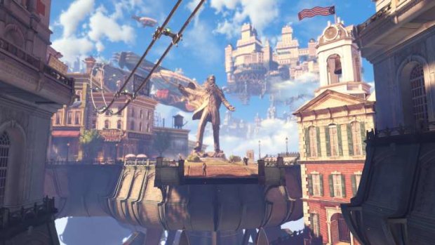 Spacious and sun-drenched, yet dangerous and depraved. Bioshock Infinite's Columbia is one of the most vividly-realised game worlds ever created.