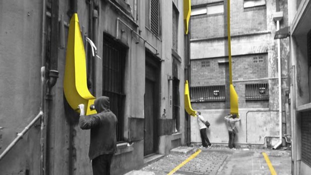 Transformative ... the periscopes to be installed in Skittle Lane.