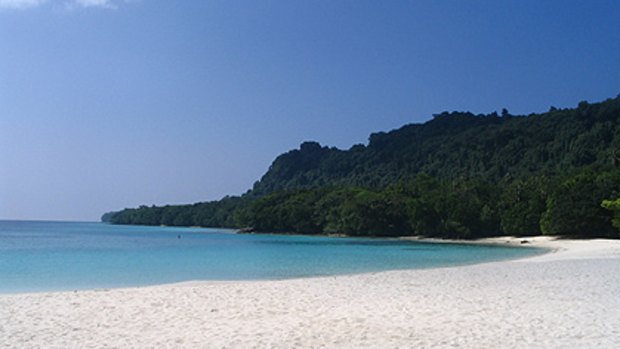 Tranquil ... the mantra on Vanuatu is 'island time'.