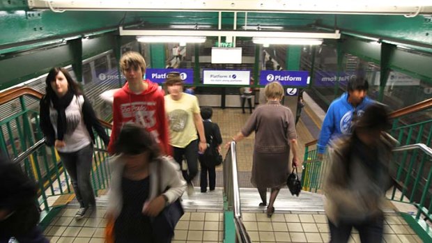 Sydney commuters vulnerable: Installing a smoke ventilation system in train tunnels is estimated to cost operators $1 billion.