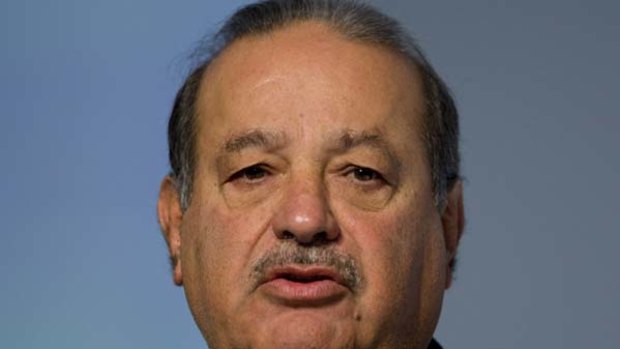 Mexican business magnate Carlos Slim Helu is worth approximately $US53.5 billion.