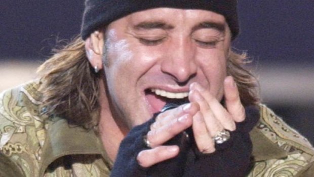 Scott Stapp, lead singer of the rock group Creed.