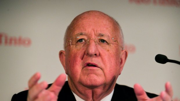 The Rio investigation was sparked by a leaked email exchange that took place in 2011 between Rio's then chief executive Tom Albanese and his successor, Sam Walsh (pictured), who was running Rio's iron ore division at the time.