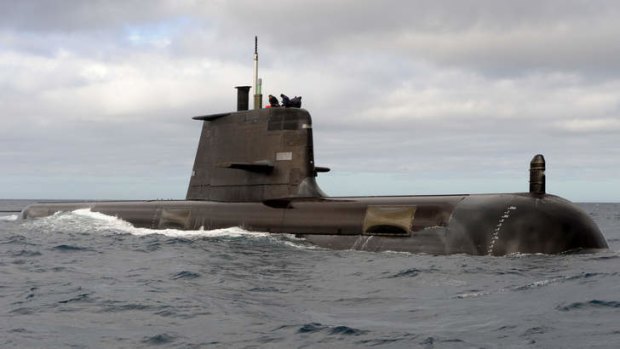 Collins Class Submarine.