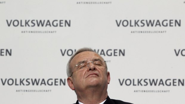 'Endlessly sorry': Volkswagen CEO Martin Winterkorn stood down overnight.