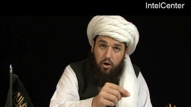 US al-Qaeda militant Adam Gadahn, shown in a grab from an internet video posted in 2008, has reportedly been arrested.