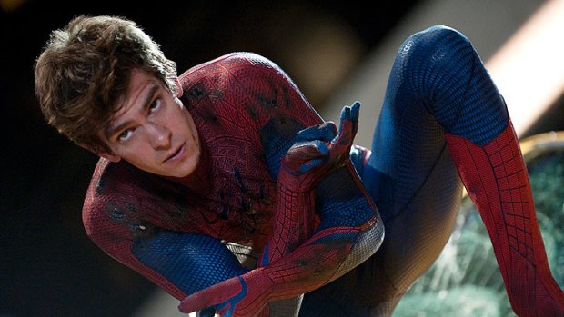 Andrew Garfield stars in <i>The Amazing Spider-Man</i>, which reboots the story on the 50th anniversary of the superhero's creation.