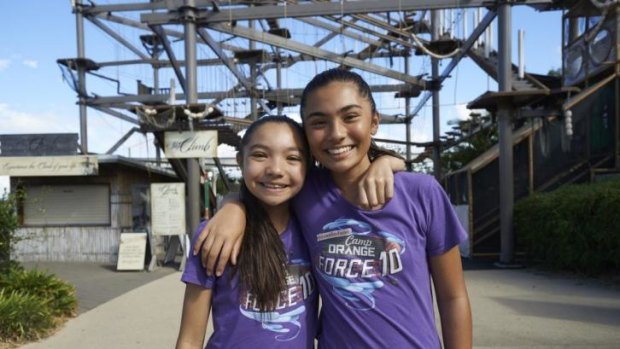 Mika Sly-Umebayashi and Marian Tucker will fly the flag for Canberra on Nickelodeon TV show <em>Camp Orange: Force 10! </em> airing in June.