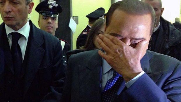 Convicted: Former Italian Prime Minister Silvio Berlusconi.