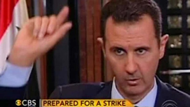 Bashar al-Assad says he is a surgeon, not a butcher.