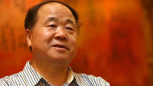 Chinese writer Mo Yan ... the 2012 Nobel Literature Prize winner.