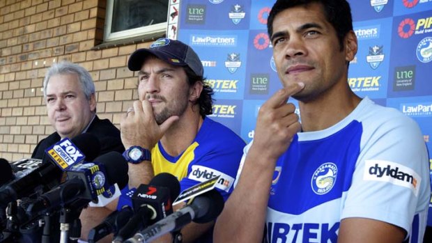 "Over the last seven weeks, it's been a little difficult" ... Eels and New Zealand coach Stephen Kearney.