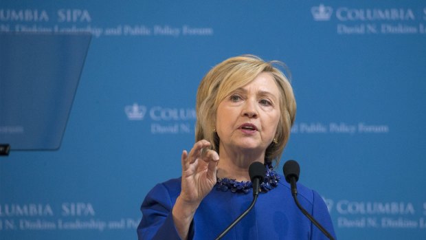 'There is something wrong when a third of all black men face the prospect of prison during their lifetimes,' ... Hillary Clinton during a keynote address on Wednesday.