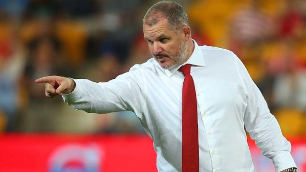 Golden touch: Reds coach Ewen McKenzie made clear his national ambitions.
