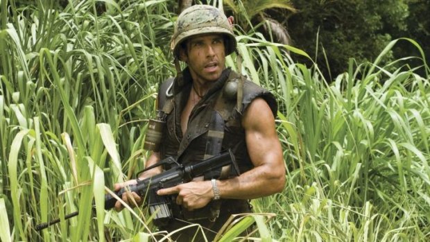 Ben Stiller plays an action-flick megastar desperate for artistic credibility in <i>Tropic Thunder</i>.
