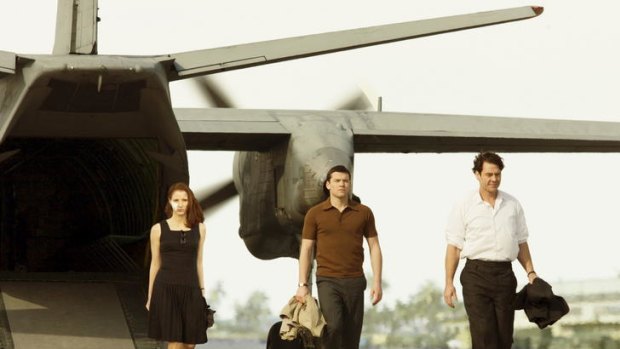 Nazi business ...  Jessica Chastain, Sam Worthington and Marton Csokas touch down in the '60s for a mission set to haunt them forever.