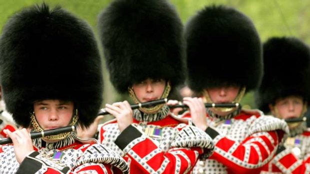 The traditional bearskin helmets worn by the guards at Buckingham Palace may be on the way out as the authorities look at synthetic alternatives.