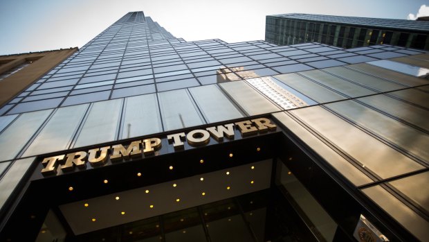 Trump Tower in New York, the headquarters of Ivanka Trump's company.