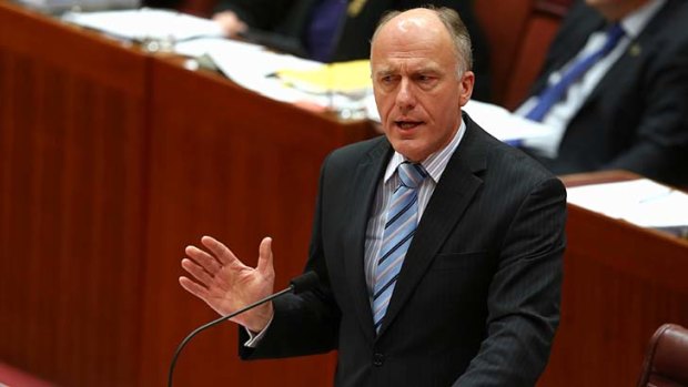 "A return to the bad old days": Eric Abetz.