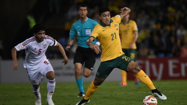 Australia took on the UAE in the 2015 Asian Cup semi-finals.