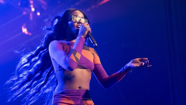Azealia Banks, whose attitude far outweighs her recorded output, left fans wanting after her performance at Splendour in the Grass on Saturday. 