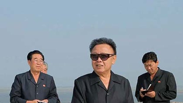 Kim Kong-il in an undated file handout picture released from North Korea's official Korean Central News Agency on July 17.