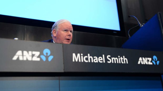 ANZ chief executive Mike Smith says he is upbeat about the state of China's economy.
