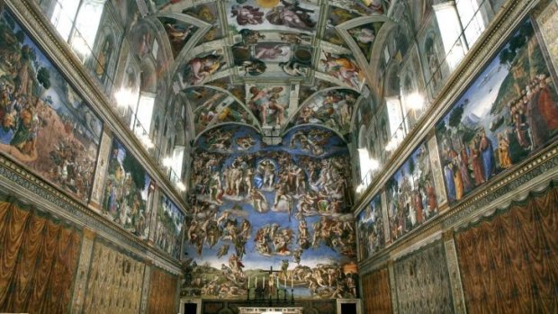 Participants are promised "a magnificent concert in the Sistine Chapel".
