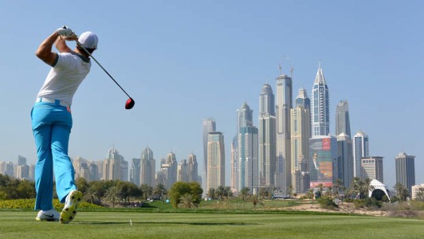 Plenty to aim for: Rory McIlroy has signalled his intent with a return to form in Dubai.
