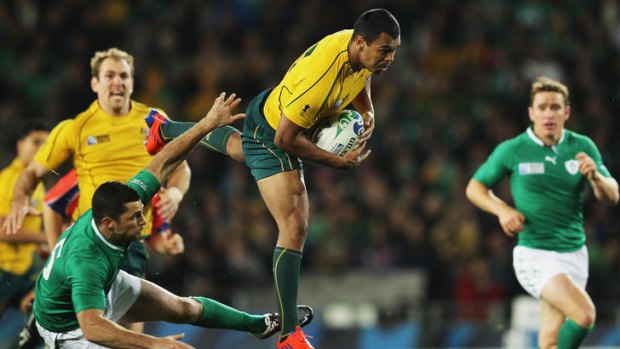 At least Kurtley Beale scaled the heights against Ireland.
