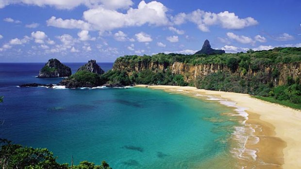 Hard to reach, but worth it: Brazil's Sancho Bay on the remote island of Fernando de Noronha has been named the world?s best beach by Tripadvisor.
