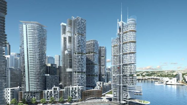 A permanent helicopter base should be included as part of the Barangaroo redevelopment.