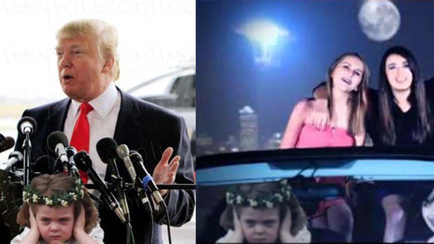 Three-year-old Grace van Cutsem has been photoshopped into everything from a Donald Trump speech to Rebecca Black's Friday clip.
