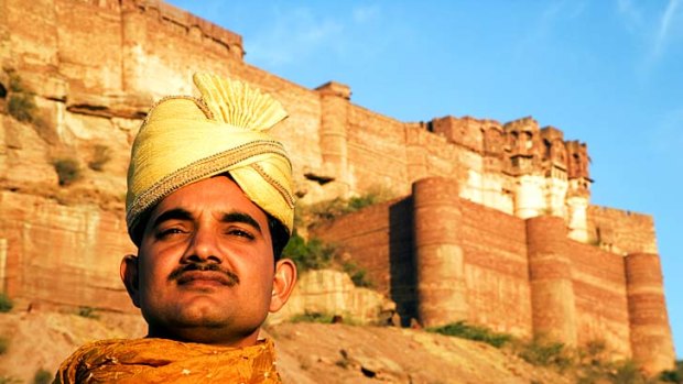 Living large ... Meherangarh Fort in Jodhpur, Rajasthan.