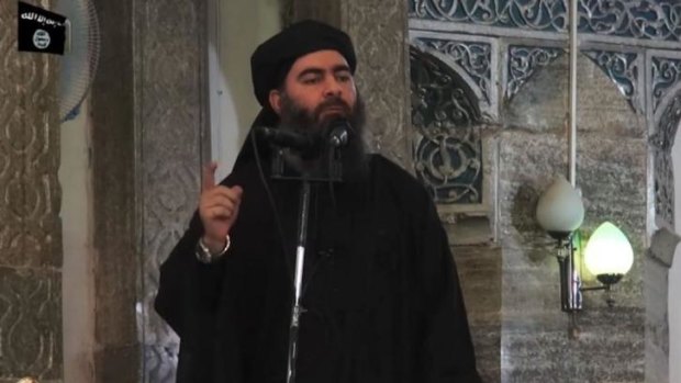 ISIL leader and self-declared "Caliph" Abu Bakr al-Baghdadi.