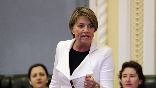 Premier Anna Bligh ... sent the chamber into uproar this afternoon.