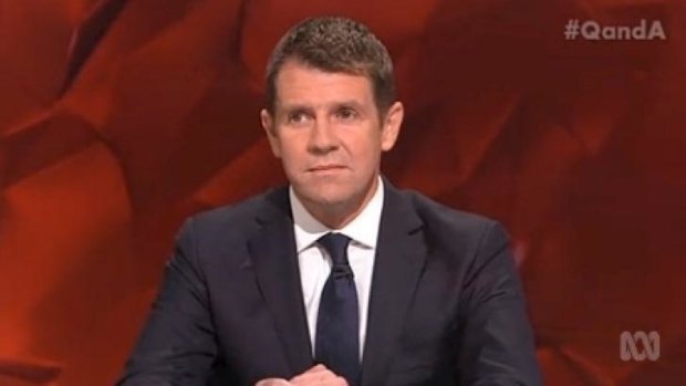 Ready to rumble ... Mike Baird is having quite a political moment.