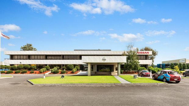 Nissan has sold its headquarters at 260-270 Frankston Dandenong Road.