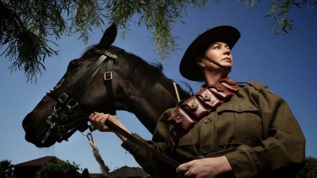 Saddle up: Donna Wright hopes horses and riders will soon return to Malabar Headland.