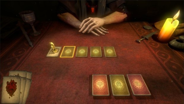 Hand of Fate, made by Brisbane's Defiant Development, blends card games with action RPGs to create a unique style of its own.